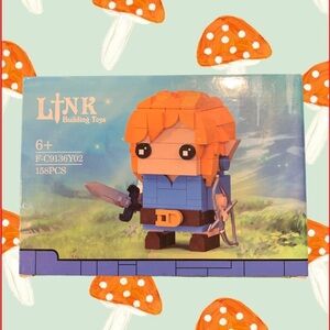 Legend of Zelda Link building blocks set